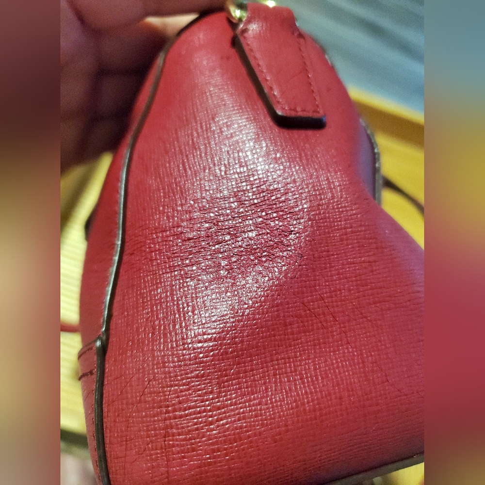Coach Saffiano Leather Mini Satchel - Picture 7 of 16